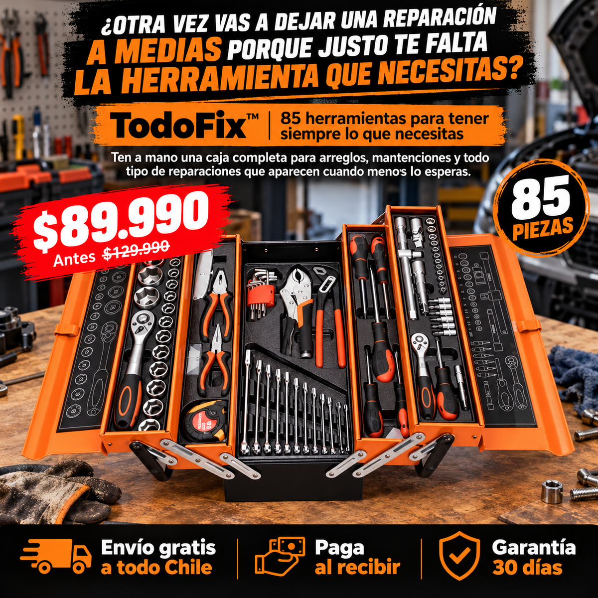 TodoFix™ | 85 herramientas para tener siempre lo que necesitas