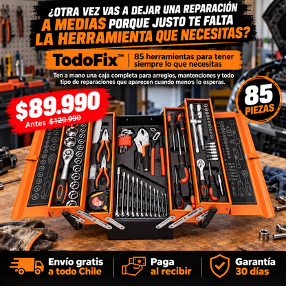 TodoFix™ | 85 herramientas para tener siempre lo que necesitas