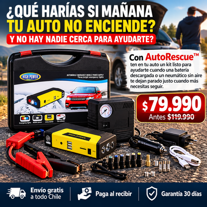 AutoRescue™ | Resuelve emergencias de tu auto donde estés en segundos