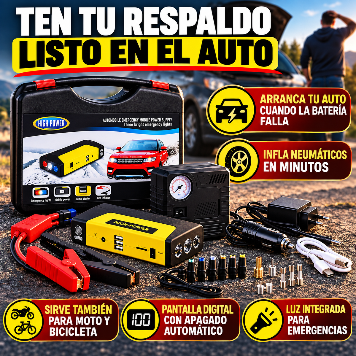 AutoRescue™ | Resuelve emergencias de tu auto donde estés en segundos